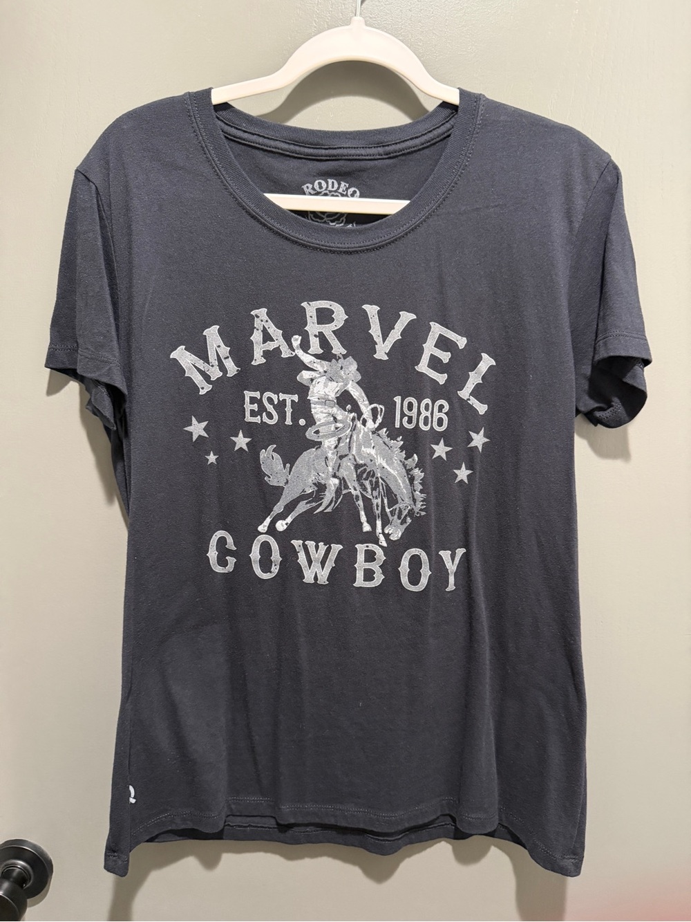 Marvel Cowboy Graphic Tee - Black - Rodeo Brand
